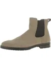 Steve Madden Sverne Womens Suede Ankle Chelsea Boots In Multi
