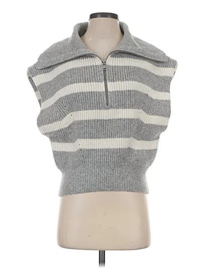 Pre-owned Steve Madden Sweater Vest In Gray