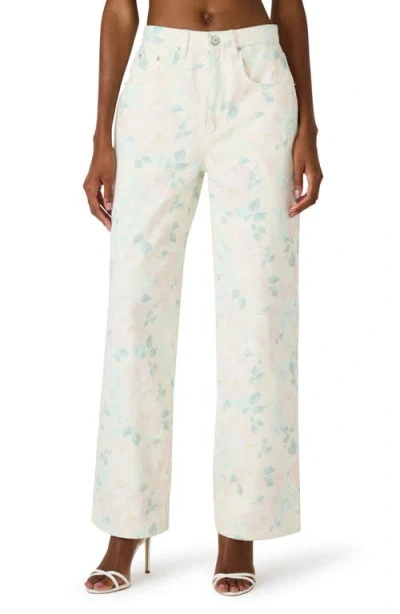 Steve Madden Sydnee Floral Jeans In White