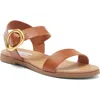 Steve Madden Tacee Sandal In Cognac