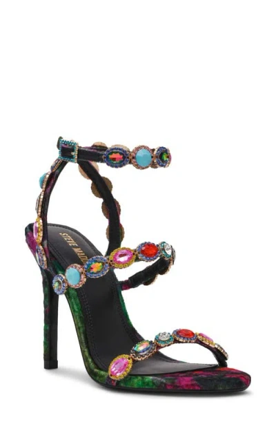 Steve Madden Tamala Ankle Strap Sandal In Black