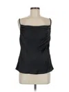 Steve Madden Tank Top Black Strapless Neckline Tops In Black