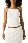 Steve Madden Teigan Strappy Camisole In White