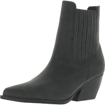 Steve Madden Terezza Womens Leather Ankle Booties In Multi