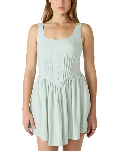 Steve Madden Tianna Mini Dress In Gray