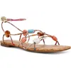 Steve Madden Tides Ankle Strap Sandal In Multi