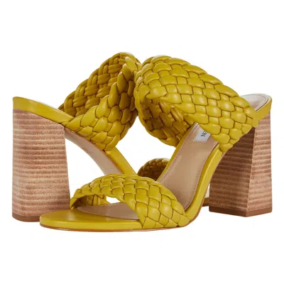 Steve Madden Tielo Heeled Sandai Citron Tiel01s1-818 Women's In Yellow