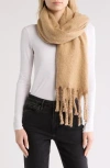 Steve Madden Tinsel Time Scarf In Brown