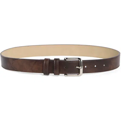 Steve Madden Topstitch Belt In Pink
