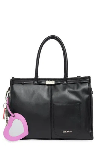 Steve Madden Tote Bag In Black