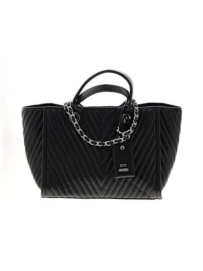 Pre-owned Steve Madden Tote Bag In Black
