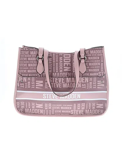 Pre-owned Steve Madden Tote Bag In Pink
