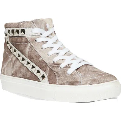 Steve Madden Tracey F Womens Suede Lace-up High Top Sneakers In Multi