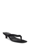 Steve Madden Tracie Flip Flop In Black