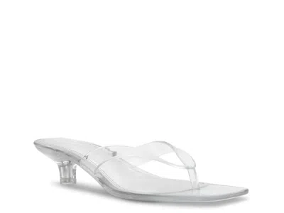 Steve Madden Tracie Sandal In Transparent