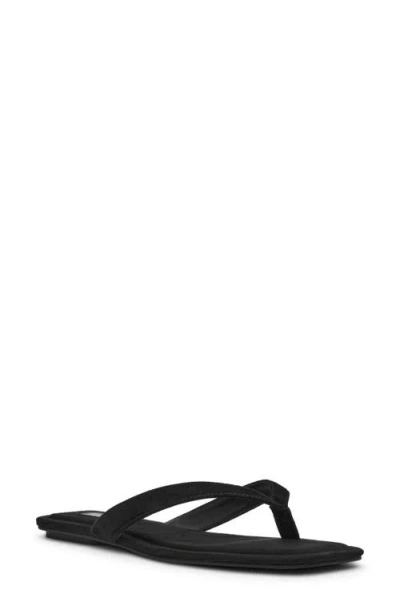Steve Madden Trella Flip Flop In Black