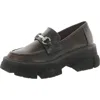 Steve Madden Trifecta Womens Fashion Loafers In Brown