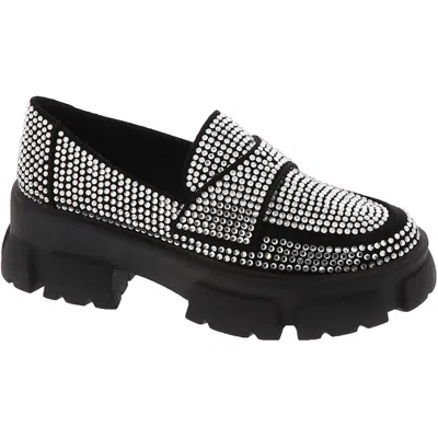 Steve Madden Trifecta Womens Fashion Loafers In Multi