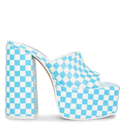 Steve Madden Trixie Pink/white In Blue