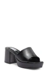 Steve Madden Troyye Platform Sandal In Black