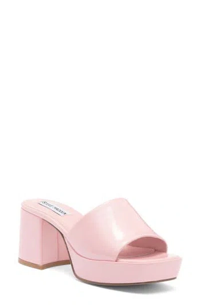 Steve Madden Troyye Platform Sandal In Pink