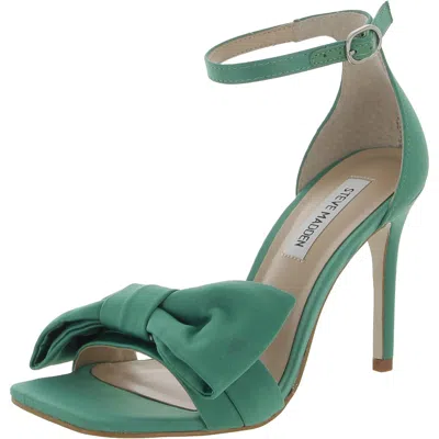 Steve Madden Trusty Womens Satin Stiletto Heels In Multi
