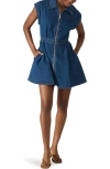 Steve Madden Tucker Cap Sleeve Denim Minidress