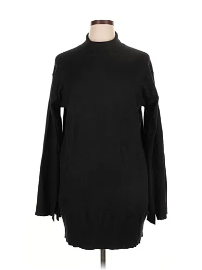 Pre-owned Steve Madden Turtleneck Sweater In Black