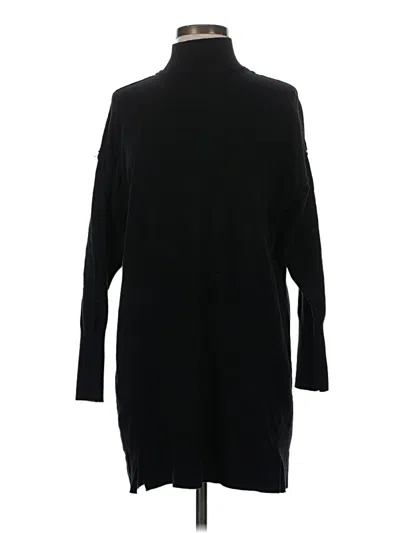 Pre-owned Steve Madden Turtleneck Sweater In Black
