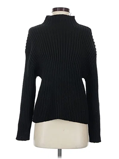 Pre-owned Steve Madden Turtleneck Sweater In Black