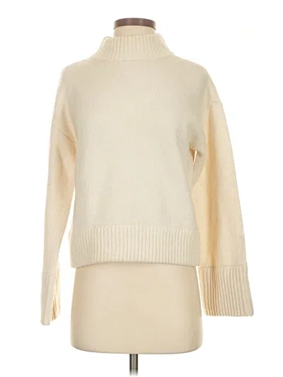 Pre-owned Steve Madden Turtleneck Sweater In Ivory