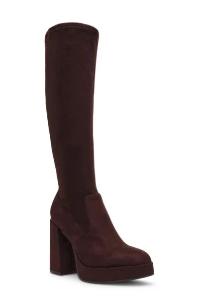 Steve Madden Twain Platform Boot In Brown