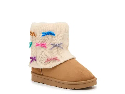 Steve Madden Twirly Boot Kids' In Brown