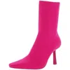 Steve Madden Vakay Vaka01s1 Boots Women's 7.5 Pink Stiletto Heel Booties Zpo3450 In Pink