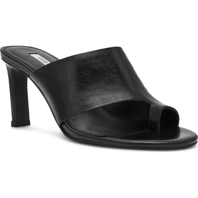 Steve Madden Valentin Slide Sandal In Black
