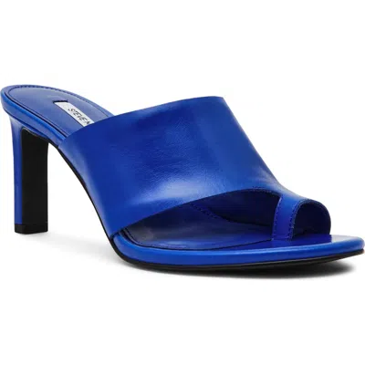 Steve Madden Valentin Slide Sandal In Blue