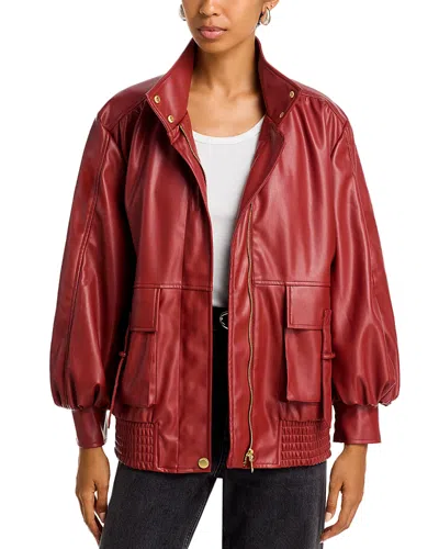 Steve Madden Vee Jacket In Red