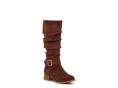 Steve Madden Velore Boot Kids' In Dark Brown