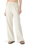 Steve Madden Venetia Linen Blend Drawstring Pants