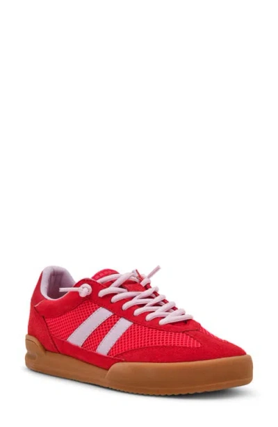 Steve Madden Verdict Mesh Sneaker In Red Multi