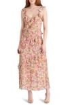 Steve Madden Versailles Floral Ruffle Dress