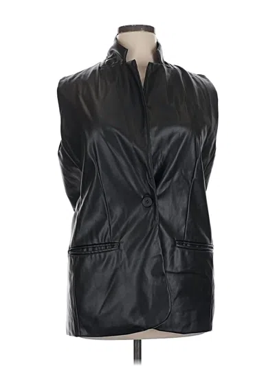 Pre-owned Steve Madden Vest In Black
