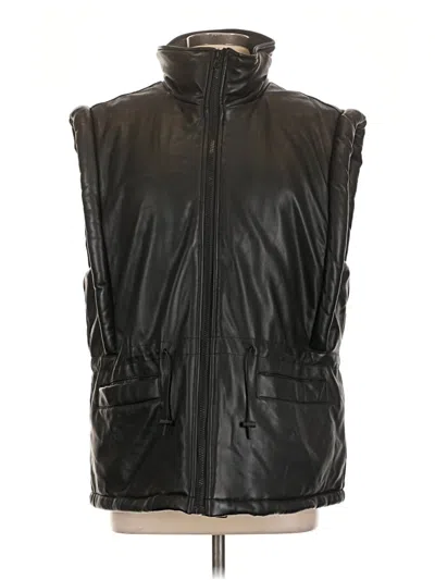 Pre-owned Steve Madden Vest In Black