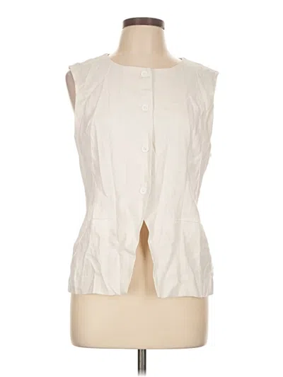 Pre-owned Steve Madden Vest In Ivory