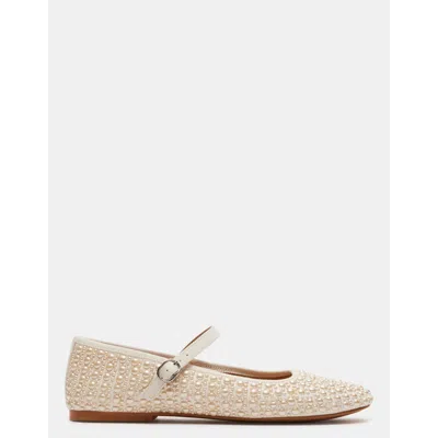 Steve Madden Vinetta Pearl Ivory In Gold