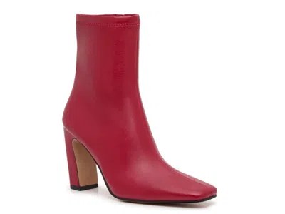 Steve Madden Vinka Bootie In Red