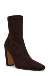Steve Madden Vinka Bootie In Dark Brown