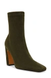 Steve Madden Vinka Bootie In Dark Brown