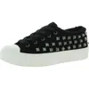 Steve Madden Vinnie Womens Lifestyle Studded Casual And Fashion Sneakers In Black