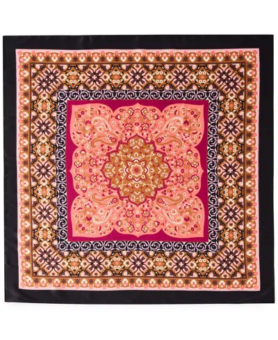 Steve Madden Vintage-inspired Paisley Square Scarf In Multi